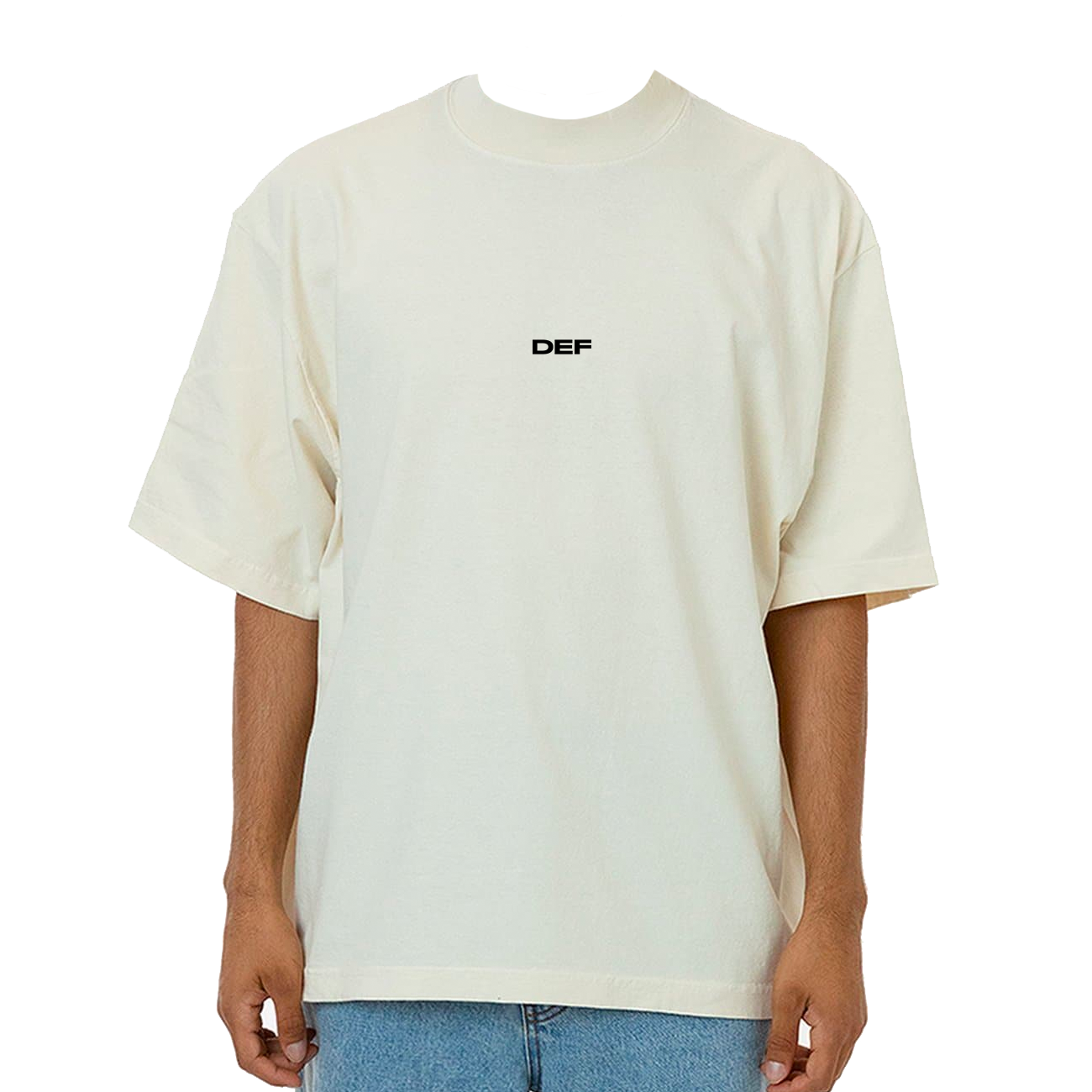 Mockneck Tee (Cream)