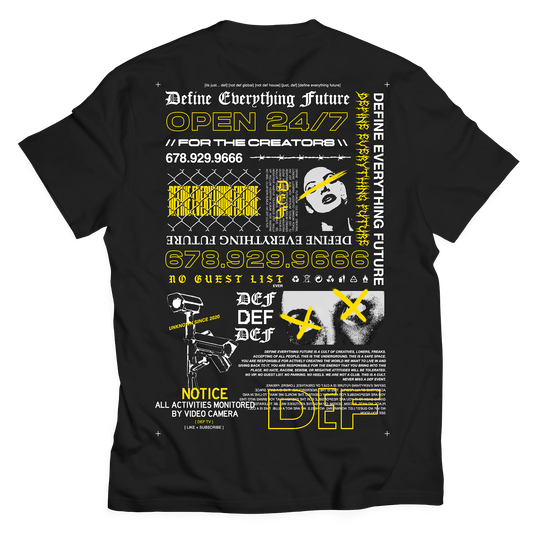 Open 24-7 Crew Shirt (Gold)