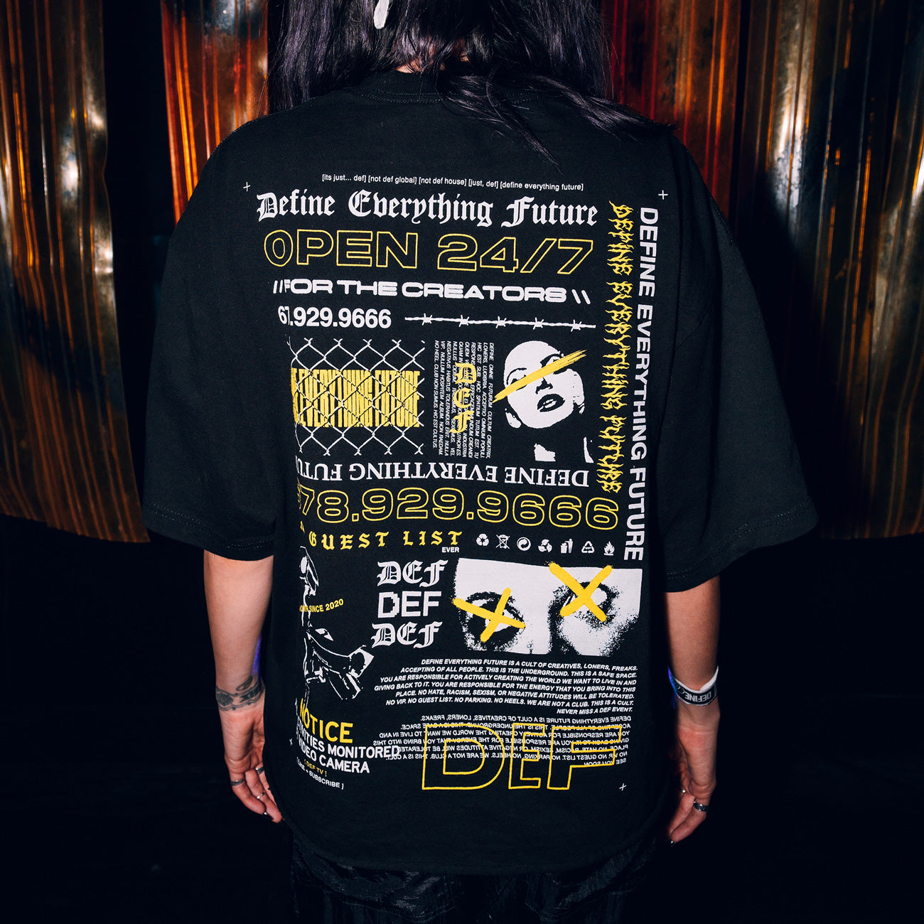 Open 24-7 Crew Shirt (Gold)