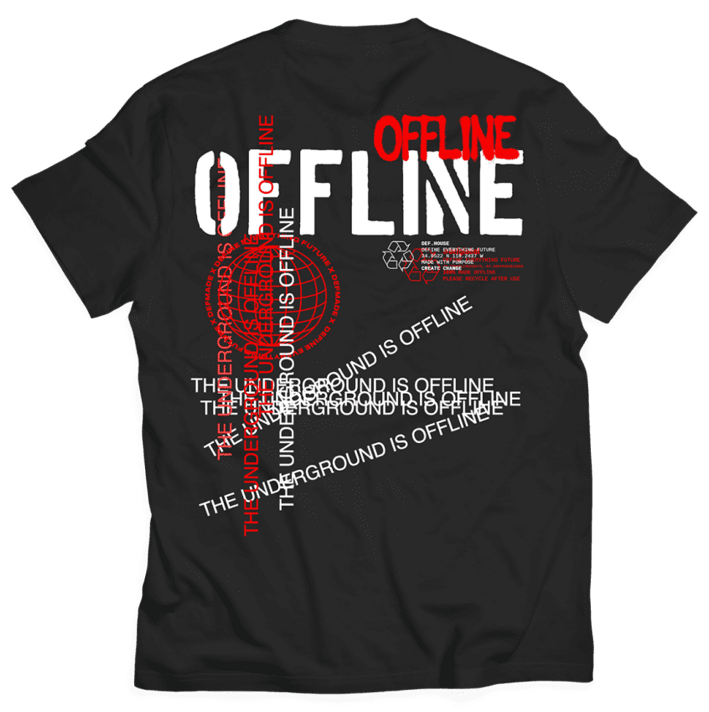 Red Offline Shirt